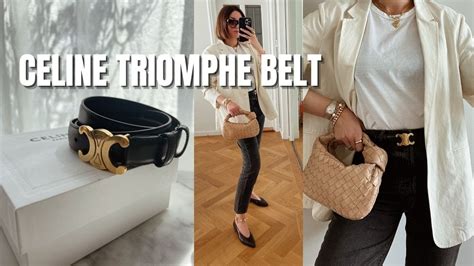 celine belt size|celine triomphe belt size guide.